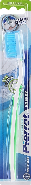 Зубная щетка "Энергия", мягкая, салатовая - Pierrot Energy — фото N1