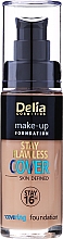 Тональний крем для обличчя - Delia Cosmetics Stay Flawless Cover — фото N1