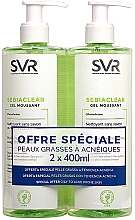 Парфумерія, косметика Набір - SVR Sebiaclear (gel/2*400 ml)