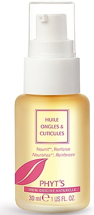 Масло для ногтей и кутикулы "Рицин и абрикос" - Phyt's Huile Ongles & Cuticules — фото N1