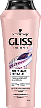 Уплотняющий шампунь для поврежденных волос и секущихся кончиков - Gliss Kur Split Hair Miracle — фото N1