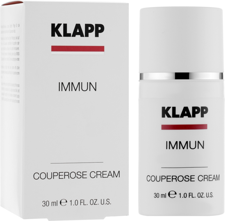 Антикуперозний крем для обличчя - Klapp Immun Couperose Cream — фото N1