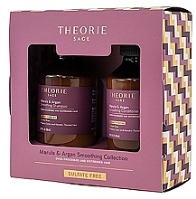 Парфумерія, косметика Набір - Theorie Sage Marula & Argan Oil Soothing Travel Set (shm/90ml + cond/90ml)