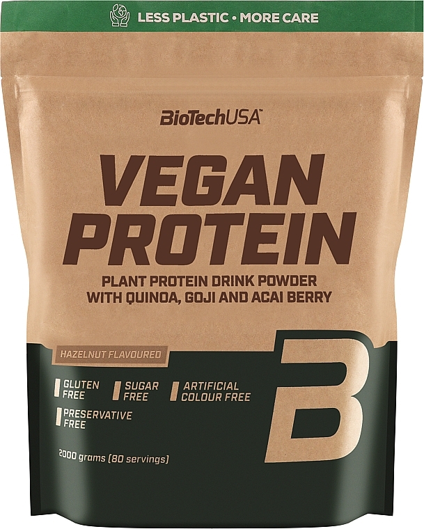 Протеїн веганський "Лісовий горіх" - BioTechUSA Vegan Protein — фото N3