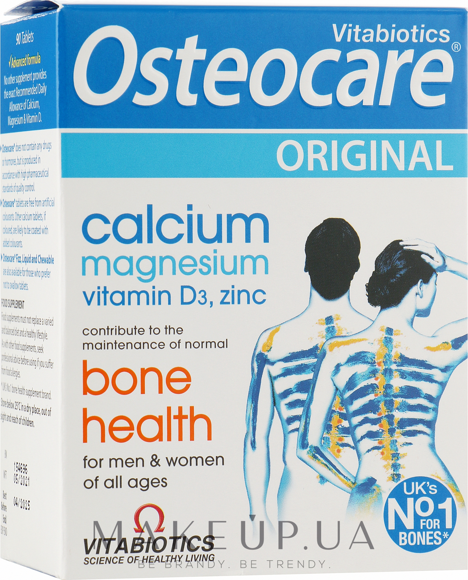 Диетическая добавка "Остеокеа", 50 таблеток - Vitabiotics Osteocare — фото 50шт