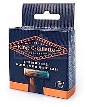 Духи, Парфюмерия, косметика Электрический триммер мужской - Gillette King C. Gillette Style Master Blade