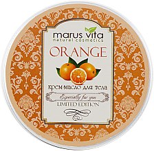 Духи, Парфюмерия, косметика Крем-масло для тела "Апельсин" - Marus Vita Body Cream