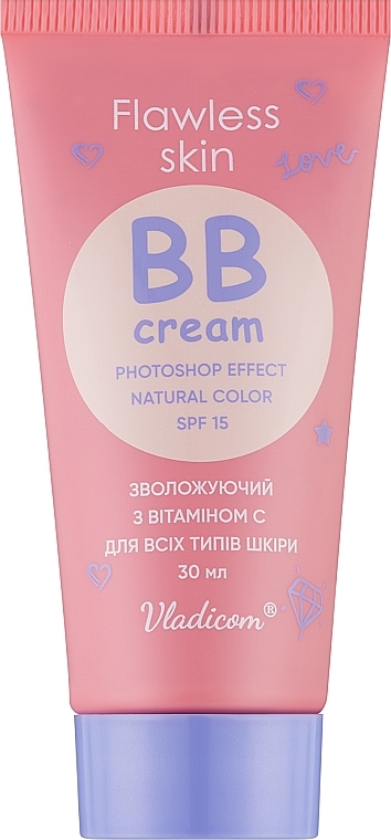 Зволожуючий BB-крем для всіх типів шкіри - Владіком Flawless Skin BB-Cream Natural Color