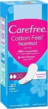 Парфумерія, косметика Щоденні прокладки, 20 шт. - Carefree Cotton