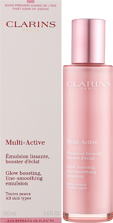 Розгладжувальна емульсія для обличчя - Clarins Multi-Active Smoothing Emulsion — фото N2