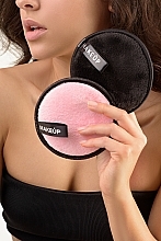 Спонж для умывания, розовый "My Cookie" - MAKEUP Cleansing Sponge Pink — фото N3