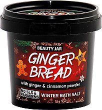 Духи, Парфюмерия, косметика Соль для ванн "Ginger Bread" - Beauty Jar Winter Barth Salt