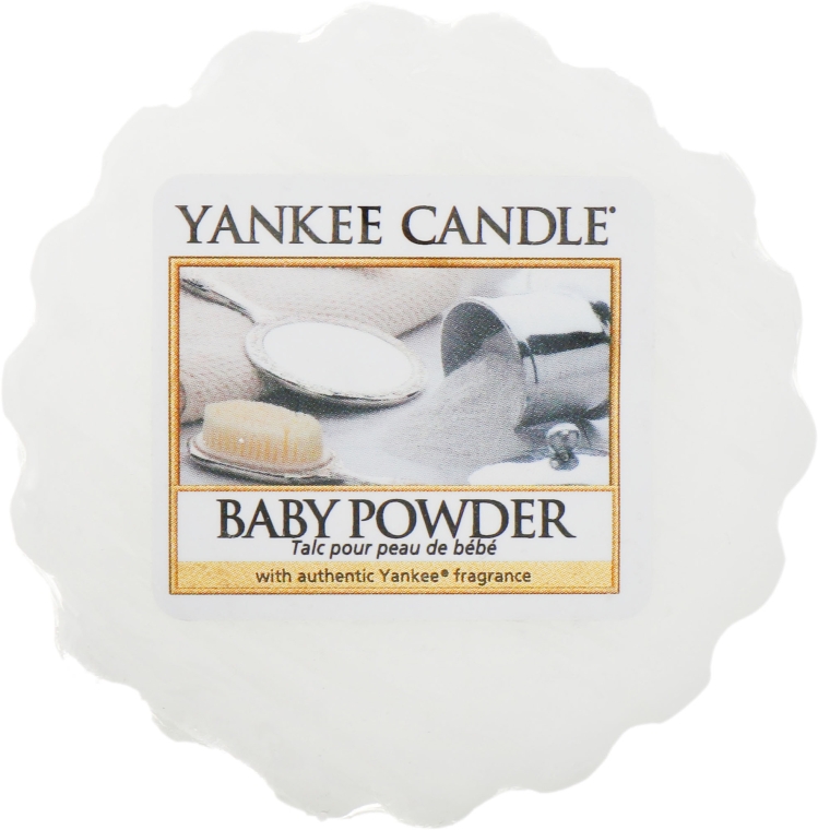 Ароматичний віск - Yankee Candle Baby Powder Tarts Wax Melts — фото N1