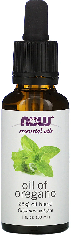 Ефірна олія "25% суміш олій орегано" - Now Foods Essential Oils Oil of Oregano Blend — фото N1