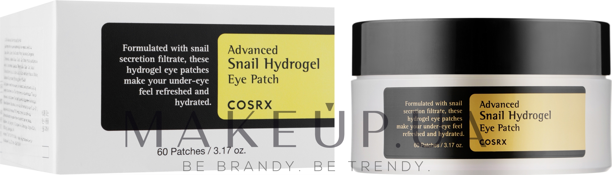 Гидрогелевые патчи для области глаз с муцином улитки - Cosrx Advanced Snail Hydrogel Eye Patch — фото 60шт
