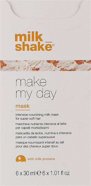 Інтенсивна живильна маска для м'якості волосся - Milk_Shake Make My Day Mask — фото N1