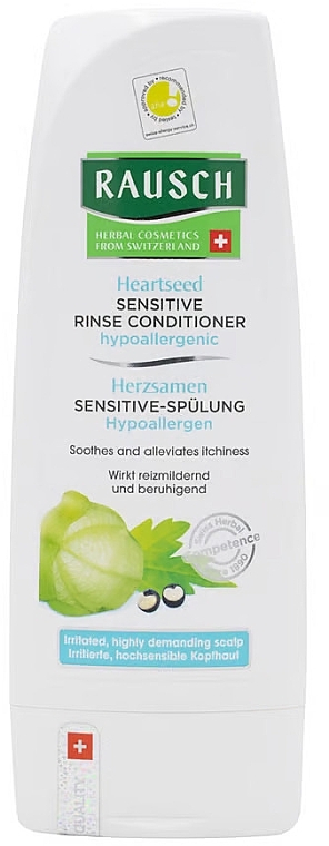 Кондиціонер для волосся для чутливої шкіри голови - Rausch Sensitive Conditioner With Heartseed — фото N1