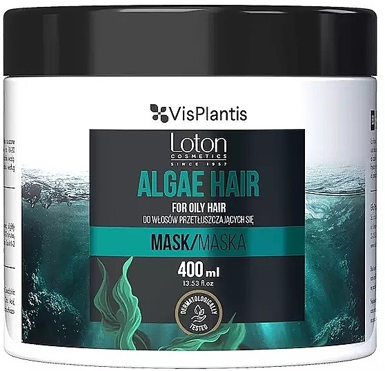 Маска для волос с экстрактом водорослей - Vis Plantis Loton Algae Hair Mask — фото N1