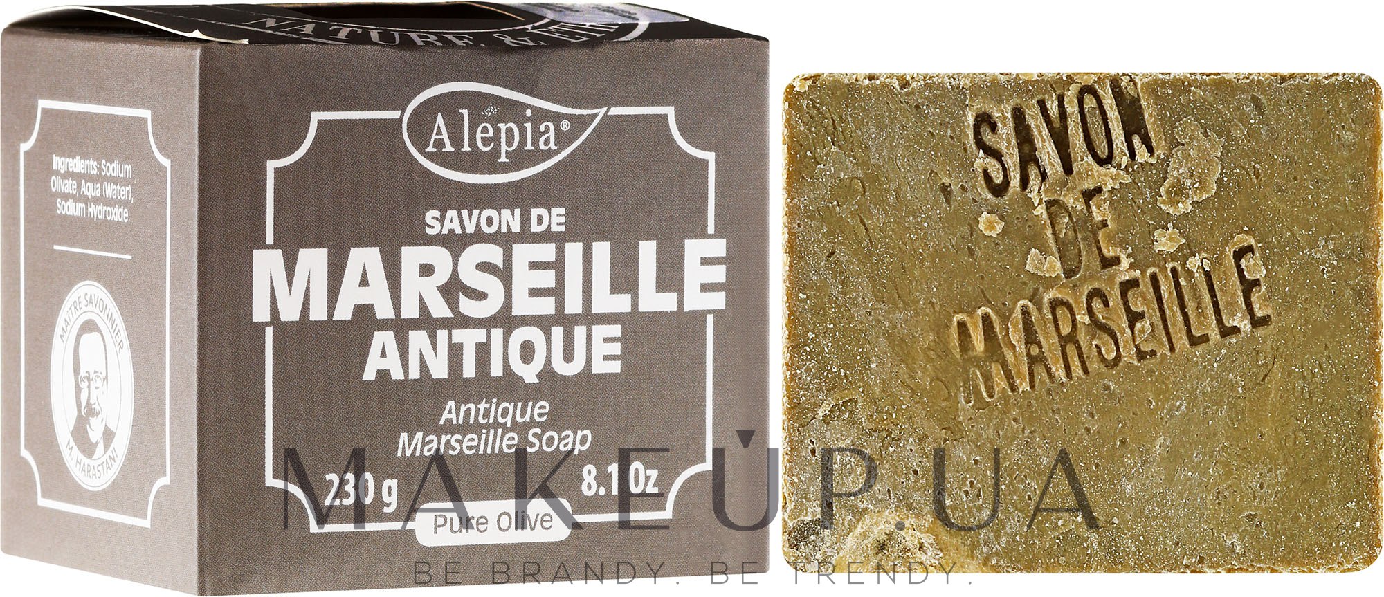Мыло с оливковым маслом - Alepia Soap — фото 230g