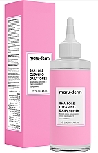 Парфумерія, косметика Тонік BHA для звуження пор і проти прищів - Maruderm Cosmetics BHA Pore Cleaning Daily Toner