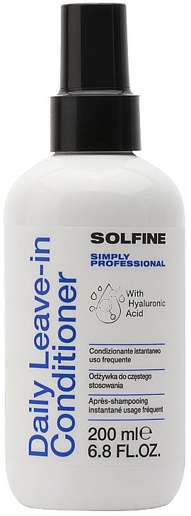 Спрей-кондиціонер для щоденного використання без змивання - Solfine Daily Leave-In Conditioner — фото N1