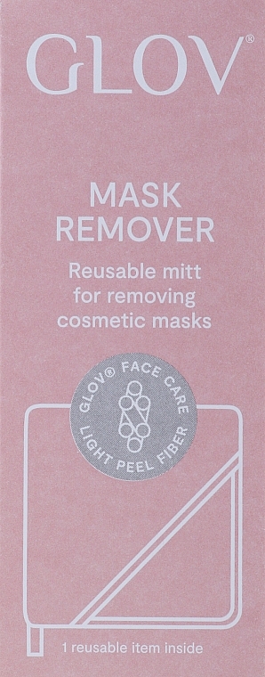 Перчатка для снятия маски, розовая - Glov Mask Remover — фото N2