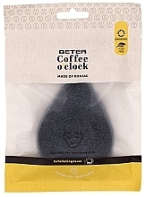 Многоразовый спонж для лица - Beter Coffee O`clock Konjac Facial Sponge — фото N1