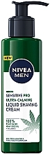 Ультразаспокійливий рідкий крем для гоління - NIVEA MEN Sensitive Pro Ultra Calming Liquid Shaving Cream — фото N1