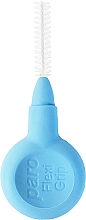 Парфумерія, косметика Міжзубні щітки тонкі, 3,8 мм, 4 шт., блакитні - Paro Swiss Flexi Grip