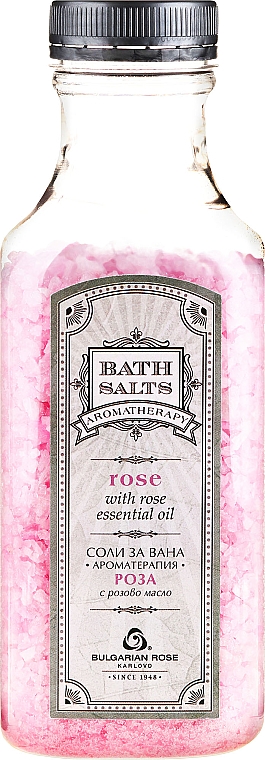Соли для ванн "Роза" - Bulgarian Rose Bath Salts Rose