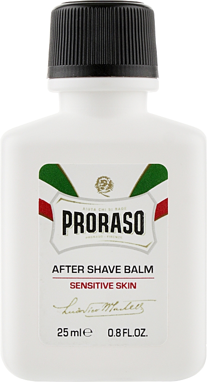 Бальзам после бритья против раздражения - Proraso Liquid After Shave Balm for Sensitive Skin (мини) — фото N1