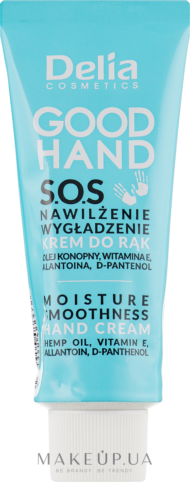 Крем для рук "Зволоження та розгладження" - Delia Good Hand S.O.S Moisture Smoothness Hand Cream — фото 75ml