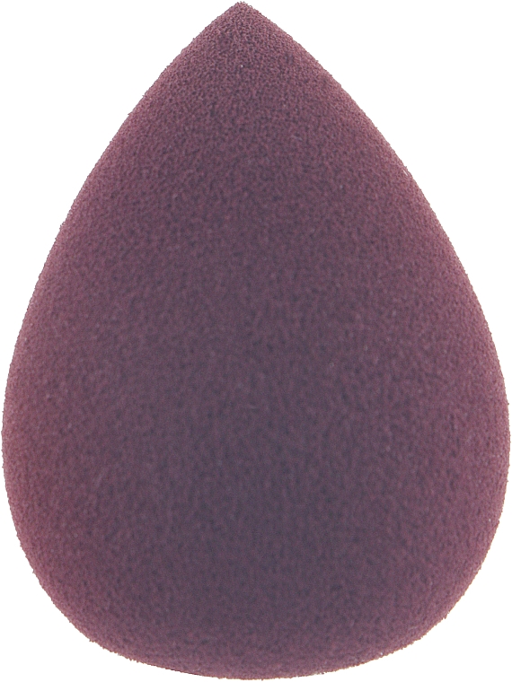 Спонж для макияжа средний, бордовый - Lussoni Raindrop Medium Makeup Sponge — фото N1
