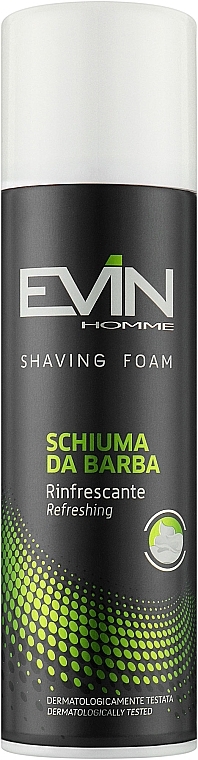 Піна для гоління "Rinfrescante" - Evin Homme Shaving Foam — фото N1