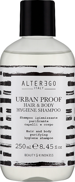 Шампунь для волос и тела - Alter Ego Urban Proof Hair & Body Purifying Hygiene Shampoo — фото N1