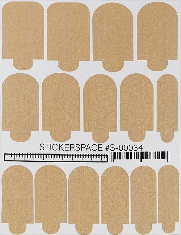 Дизайнерские наклейки для ногтей "Wraps S-00034" - StickersSpace — фото N1