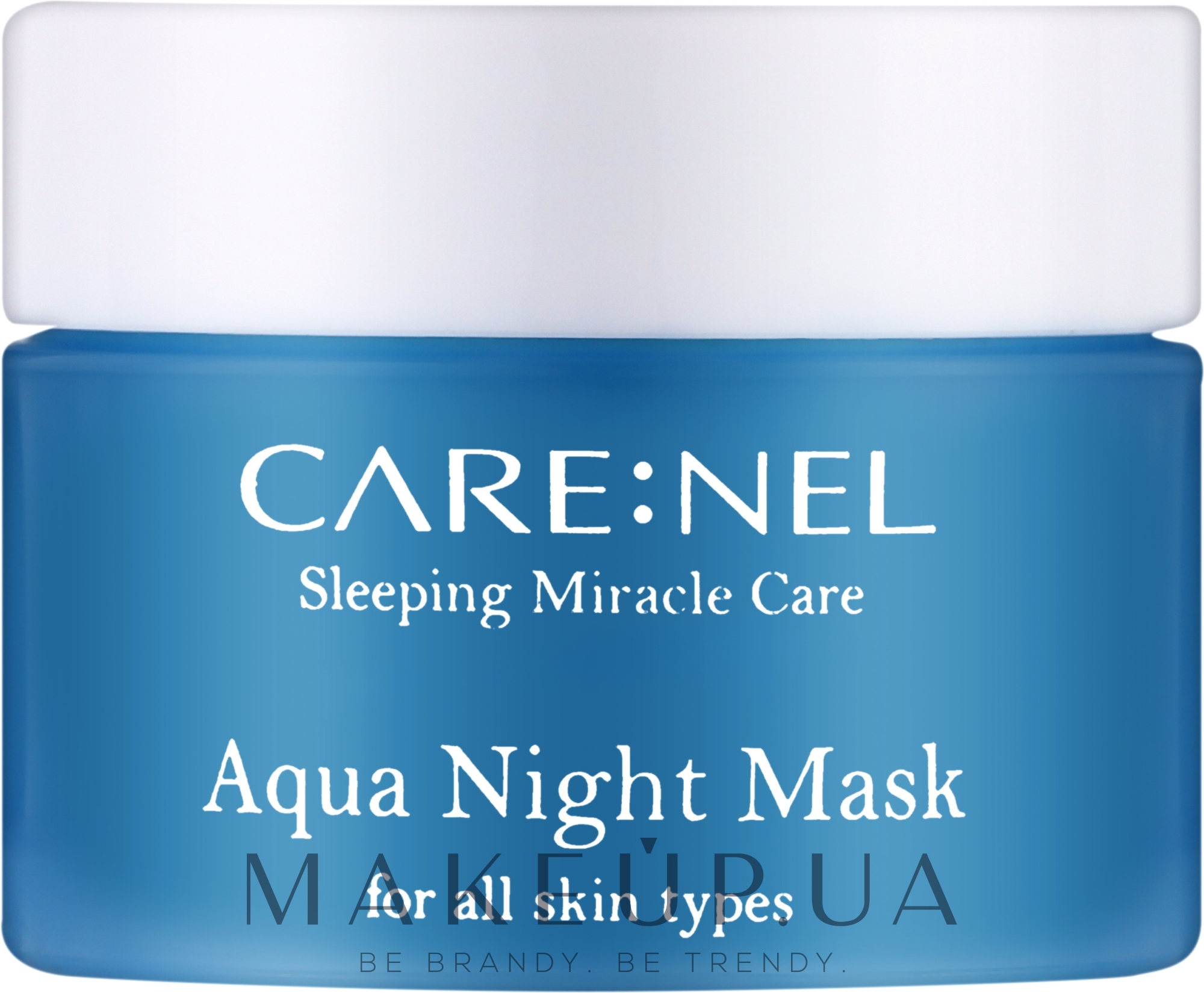 Нічна зволожувальна маска для обличчя - Carenel Aqua Night Sleeping Mask — фото 15ml