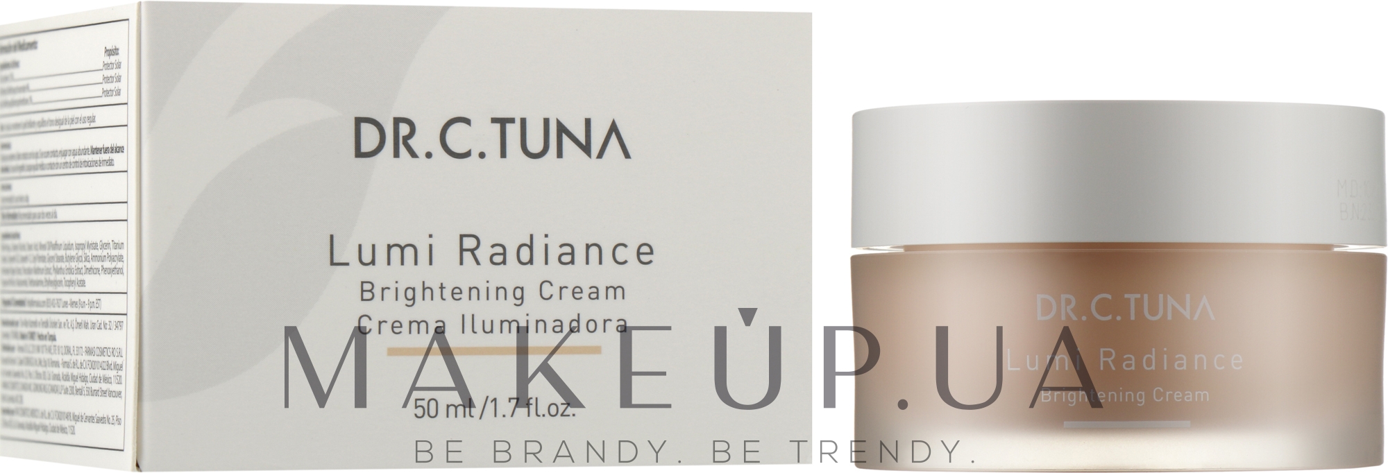 Відбілювальний крем для обличчя - Farmasi Dr. C. Tuna Lumi Radiance Brightening Cream — фото 50ml