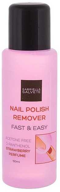 Засіб для зняття лаку - Gabriella Salvete Nail Polish Remover Fast & Easy — фото N1