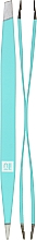 Пинцет двухсторонний, голубой - Ilu — фото N1