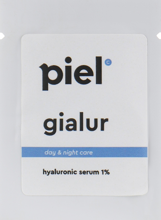 Інтенсивно зволожувальна сироватка, гіалуронової кислоти 1% - Piel Cosmetics Gialur Youth Defence (пробник) — фото N2