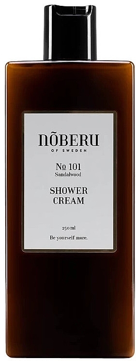 Крем для душу - Noberu Of Sweden №101 Sandalwood Shower Cream — фото N1