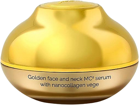 Сыворотка для лица и шеи с наноколлагеном - HiSkin Golden Face And Neck Serum (рефил) — фото N1
