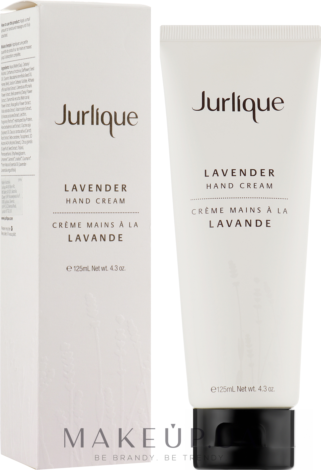 Крем для рук - Jurlique Lavender Hand Cream — фото 125ml