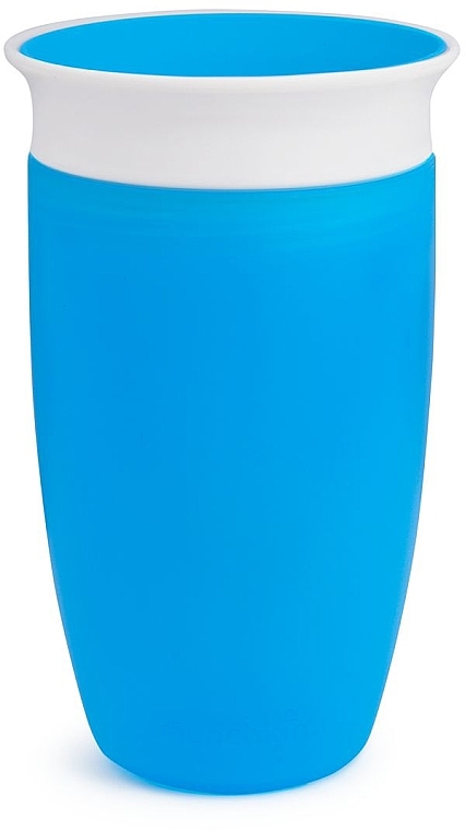 Чашка-непроливайка с крышкой, голубая, 296 мл - Miracle  — фото N2