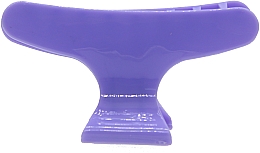 Затискач-краб пластиковий, фіолетовий - Comair — фото N1