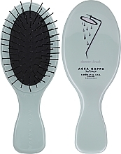 Щетка для волос, голубая - Acca Kappa Brush For hair Oval Mini Shower — фото N1
