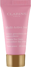 Духи, Парфюмерия, косметика Дневной крем - Clarins Multi-Active Jour Targets Fine Lines, Antioxidant Day Cream All Skin Types (мини)
