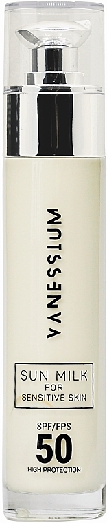 Молочко для загара SPF50 - Vanessium Sun Milk SPF50 — фото N1
