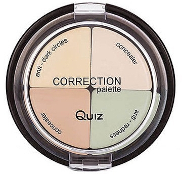 Палетка корректоров для лица - Quiz Cosmetics Correction Palette — фото N1
